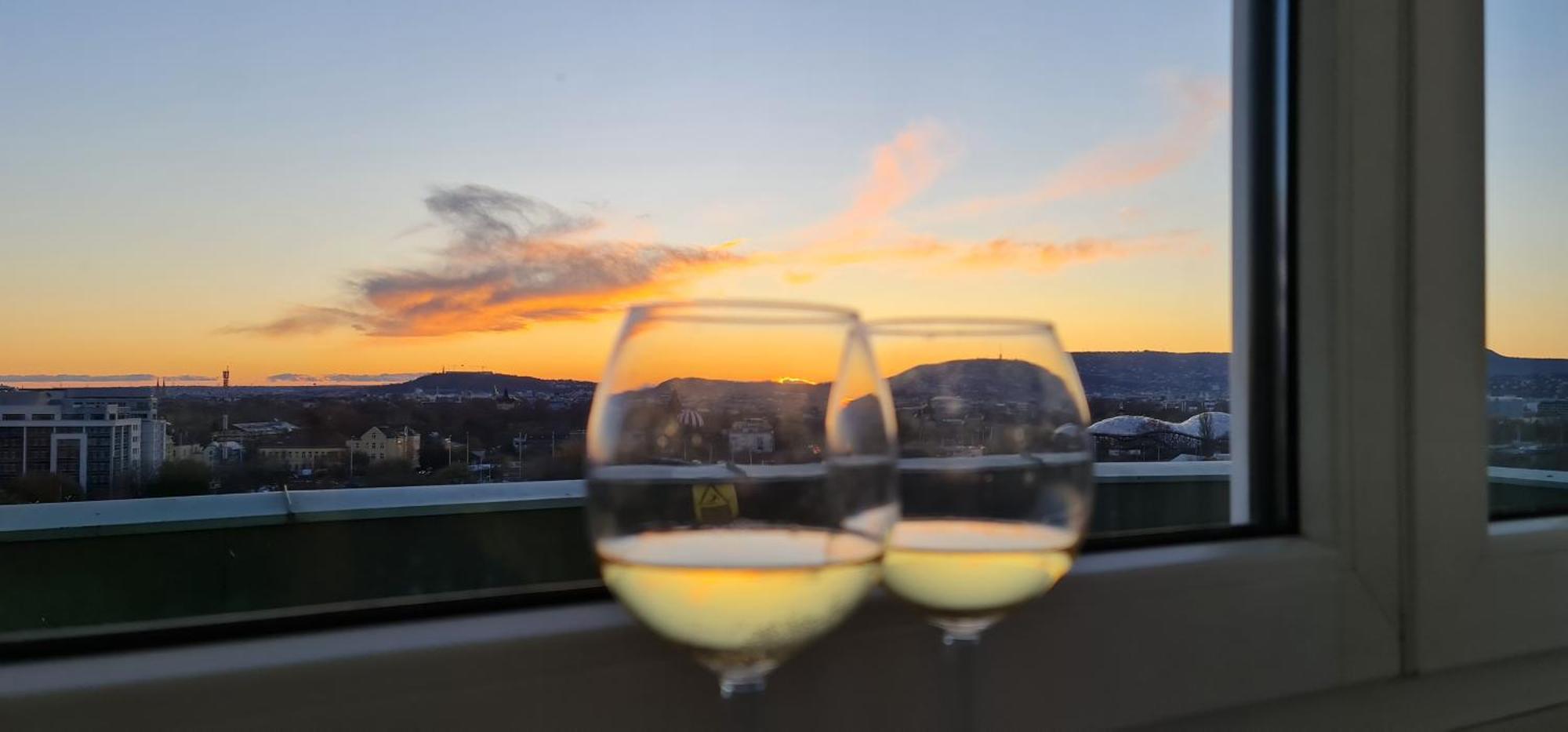 Rooftop Panorama Apartment Будапеща Екстериор снимка